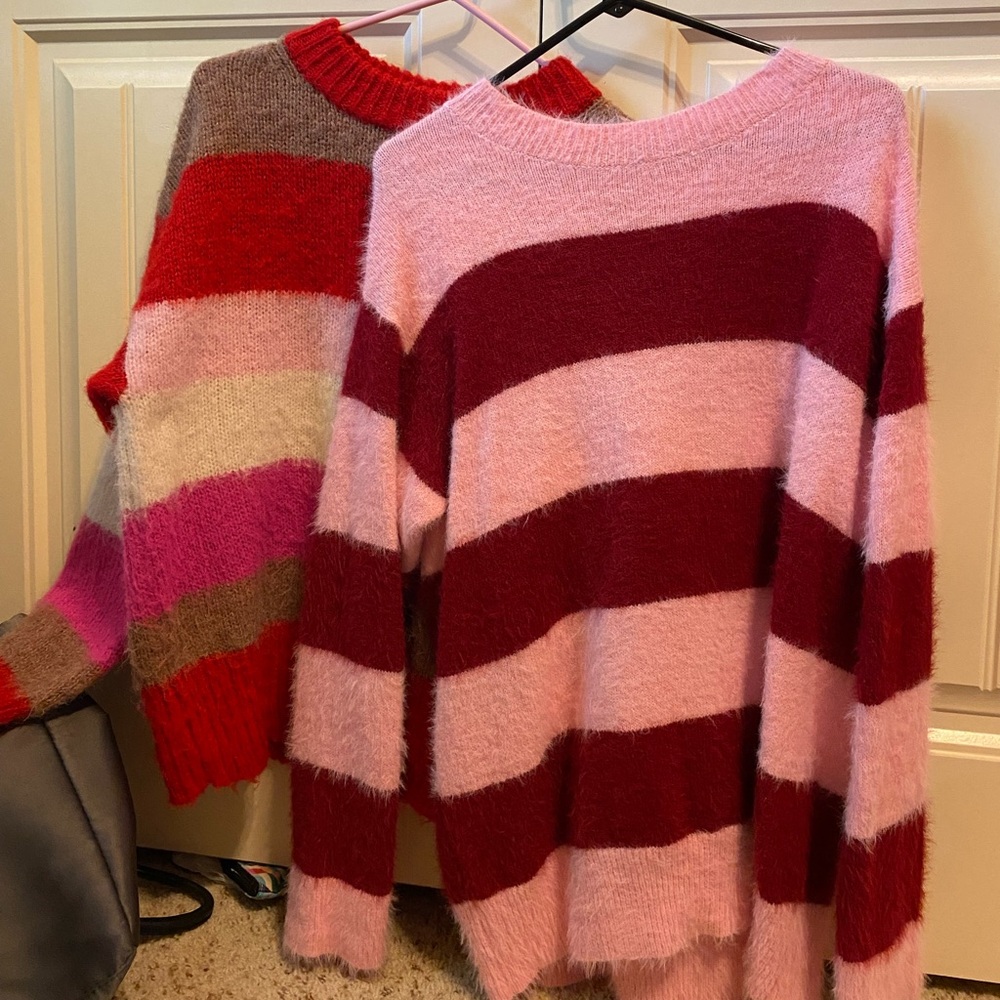Two Fuzzy sweaters